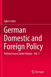 Produktbild: German Domestic and Foreign Policy