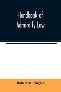 Produktbild: Handbook of admiralty law