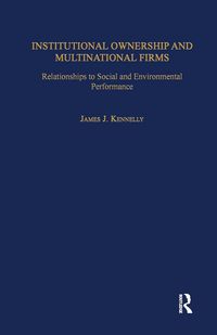 Produktbild: Institutional Ownership and Multinational Firms