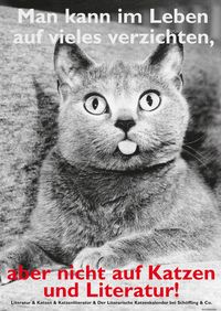 Produktbild: Postkarten Katzen und Literatur (VE10)