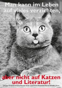 Produktbild: Postkarten Katzen und Literatur (VE10)