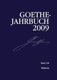 Produktbild: Goethe-Jahrbuch 126, 2009