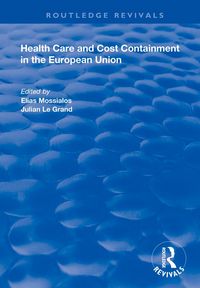 Produktbild: Health Care and Cost Containment in the European Union
