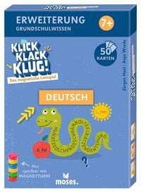 Produktbild: Klick Klack Klug Kartenset Deutsch ab 7