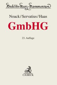 Produktbild: Gesetz betreffend die Gesellschaften mit beschr&auml;nkter Haftung