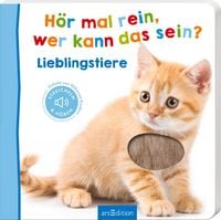 Produktbild: H&ouml;r mal rein, wer kann das sein? &ndash; Lieblingstiere