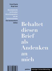 Produktbild: &bdquo;Behaltet diesen Brief als Andenken an mich&ldquo; / &bdquo;Tento dopis si nechte na pam&aacute;tku na mě&ldquo;