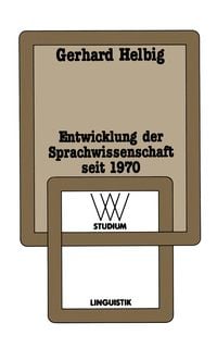 Produktbild: Entwicklung der Sprachwissenschaft seit 1970