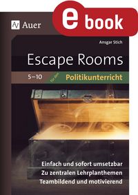 Produktbild: Escape-Rooms f&uuml;r den Politikunterricht 5-10