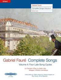 Produktbild: Faur&eacute;, G: Complete Songs / S&auml;mtliche Lieder 4/mittlere