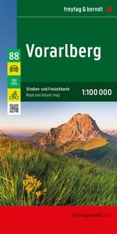Produktbild: Freytag & berndt Stra&szlig;enkarte Vorarlberg 1:100.000