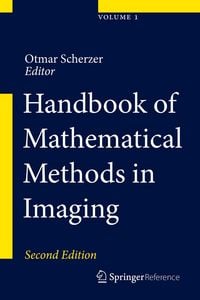Produktbild: Handbook of Mathematical Methods in Imaging