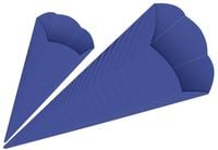 Bild vom Artikel URSUS Schultüten 3D-Schultüten, dunkelblau, Höhe: 68 cm, Durchmesser: 20 cm vom Autor 