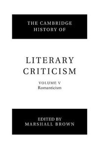 Produktbild: The Cambridge History of Literary Criticism