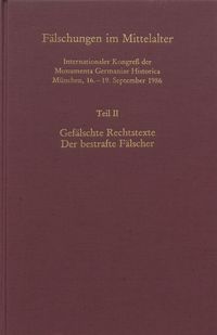 Produktbild: F&auml;lschungen im Mittelalter