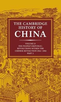 Produktbild: The Cambridge History of China