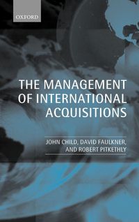 Produktbild: The Management of International Acquisitions