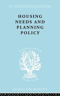 Produktbild: Housing Needs and Planning Policy