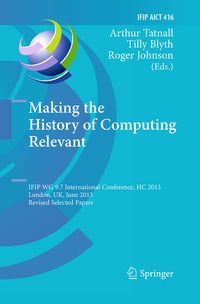 Produktbild: Making the History of Computing Relevant
