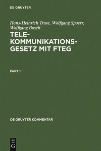 Produktbild: Telekommunikationsgesetz mit FTEG