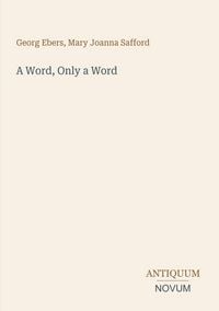 Produktbild: A Word, Only a Word