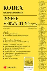 Produktbild: KODEX Innere Verwaltung 2025/26 - inkl. App