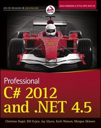 Produktbild: Professional C# 2012 and .NET 4.5
