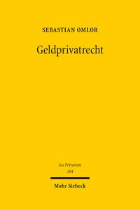 Produktbild: Geldprivatrecht