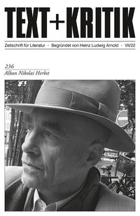 Produktbild: Alban Nikolai Herbst