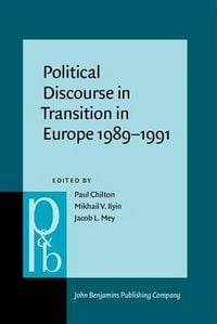 Produktbild: Political Discourse in Transition in Europe 1989-1991