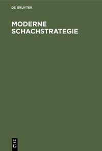 Produktbild: Moderne Schachstrategie