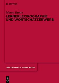 Produktbild: Lernerlexikographie und Wortschatzerwerb