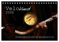 Produktbild: Velo Kunst (Tischkalender 2026 DIN A5 quer), CALVENDO Monatskalender