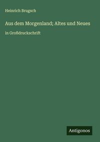 Produktbild: Aus dem Morgenland; Altes und Neues