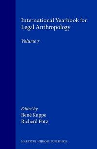 Produktbild: International Yearbook for Legal Anthropology, Volume 7