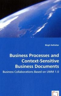 Produktbild: Hofreiter, B: Business Processes and Context-Sensitive Busin