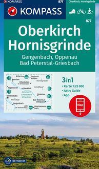 Produktbild: KOMPASS Wanderkarte 877 Oberkirch, Hornisgrinde, Gengenbach, Oppenau, Bad Peterstal-Griesbach 1:25.000