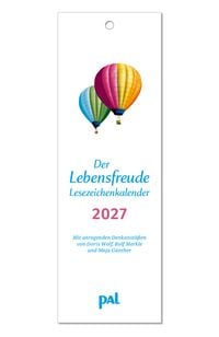 Produktbild: Der Lebensfreude-Lesezeichenkalender 2027