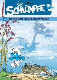 Produktbild: Die Schl&uuml;mpfe 36: Die Schl&uuml;mpfe und der Drache vom See