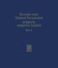 Produktbild: Synopse zum Talmud Yerushalmi