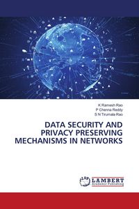Produktbild: Data Security and Privacy Preserving Mechanisms in Networks
