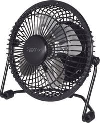 Produktbild: Sygonix USB-Ventilator 2.5W (&Oslash; x H) 145mm x 150mm Schwarz Schwenkbar