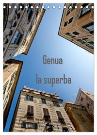 Produktbild: Genua - la superba (Tischkalender 2027 DIN A5 hoch), CALVENDO Monatskalender