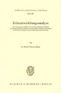 Produktbild: Zeitentwicklungsanalyse.