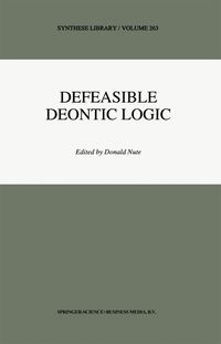 Bild vom Artikel Defeasible Deontic Logic vom Autor Donald Nute