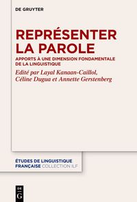 Produktbild: Repr&eacute;senter la parole