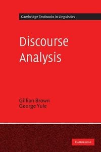 Produktbild: Discourse Analysis