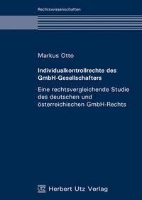 Produktbild: Individualkontrollrechte des GmbH-Gesellschafters