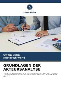 Produktbild: Grundlagen der Akteursanalyse