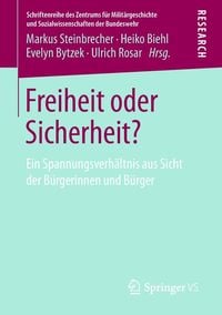 Produktbild: Freiheit oder Sicherheit?